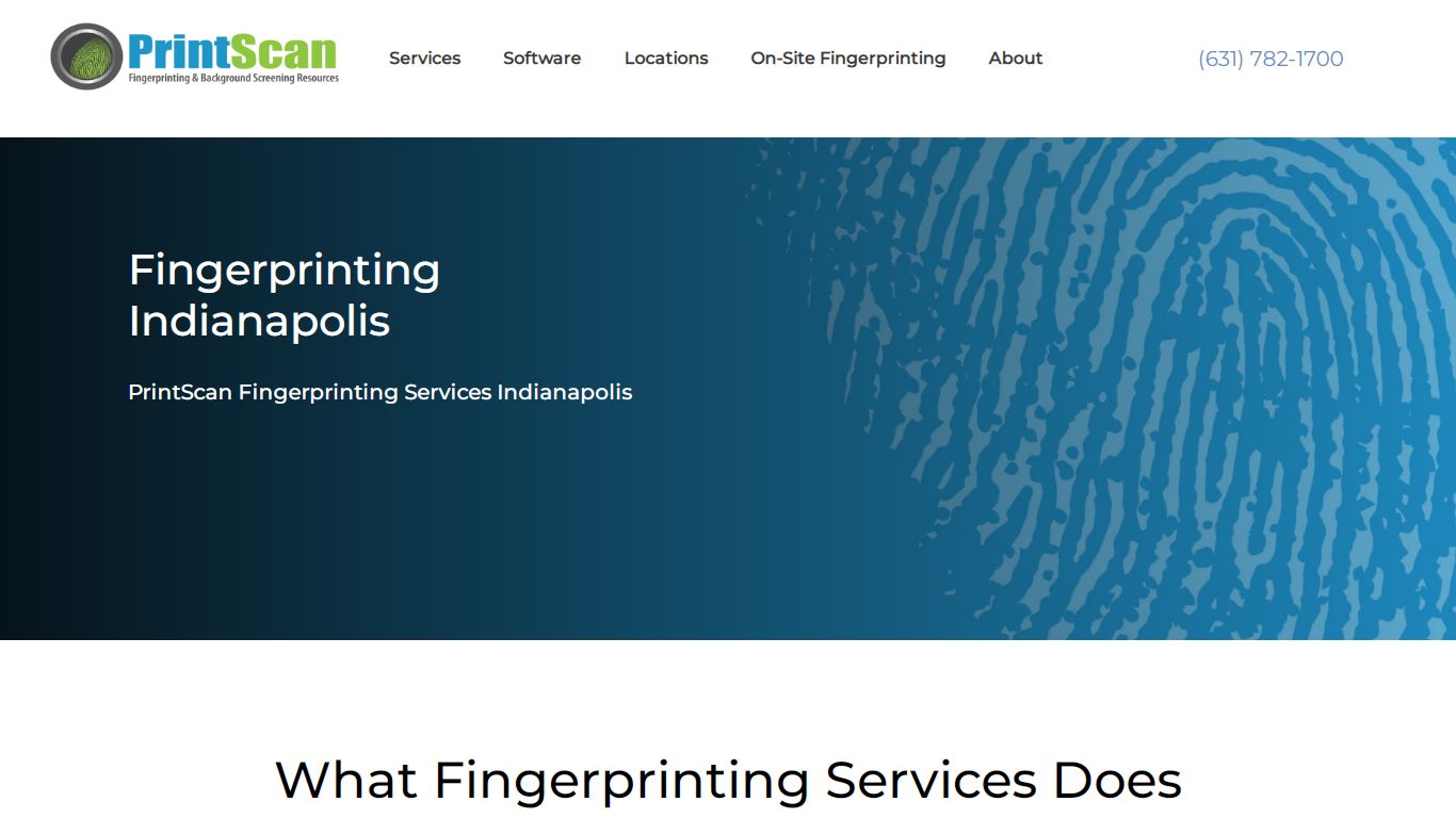 Indiana Fingerprinting and Background Check - PrintScan